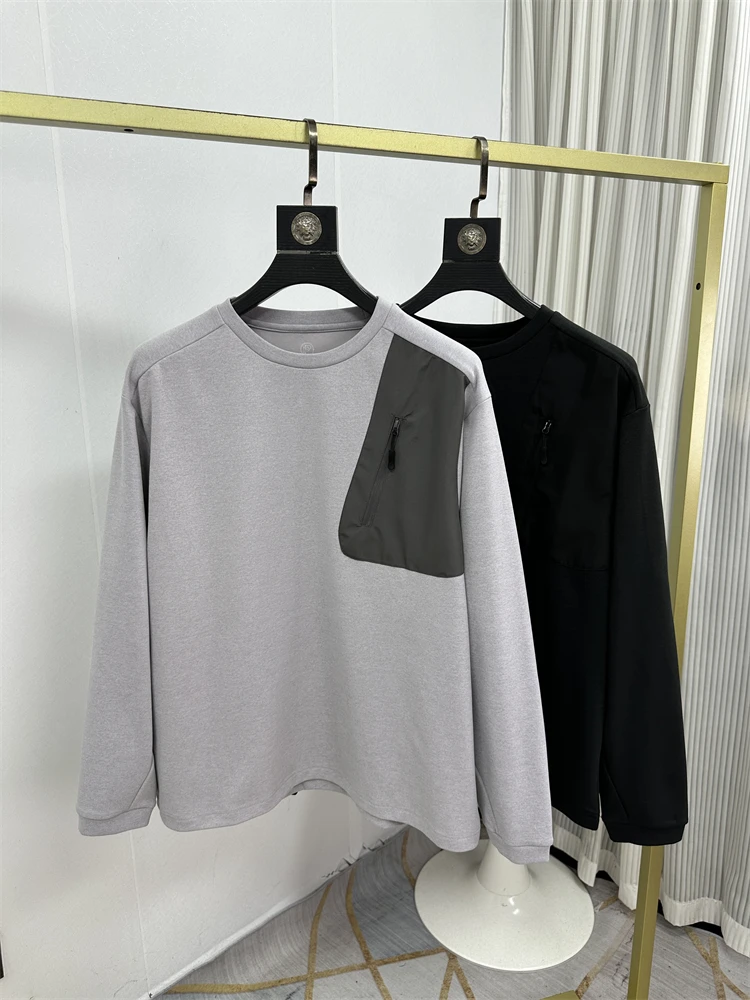 Мужская повседневная толстовка для активного отдыха с круглым вырезом, теплая, комфортная, дышащая, влагоотводящая, базовый слой
Мужская повседневная толстовка для активного отдыха с круглым вырезом, теплая, комфортная, дышащая, влагоотводящая, базовый слой