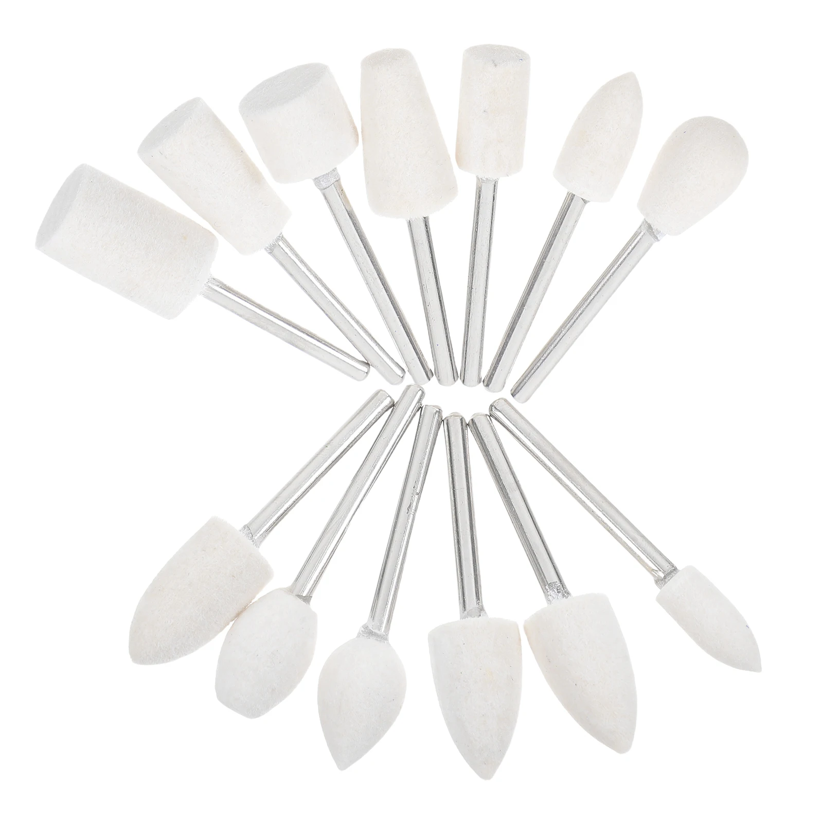 13pcs Wool Grinding Head Felt Polishing Buffing Wheel Jewelry Pad Abrasive Heads Tools Unique Shape Material Versatile
13pcs Wool Grinding Head Felt Polishing Buffing Wheel Jewelry Pad Abrasive Heads Tools Unique Shape Material Versatile