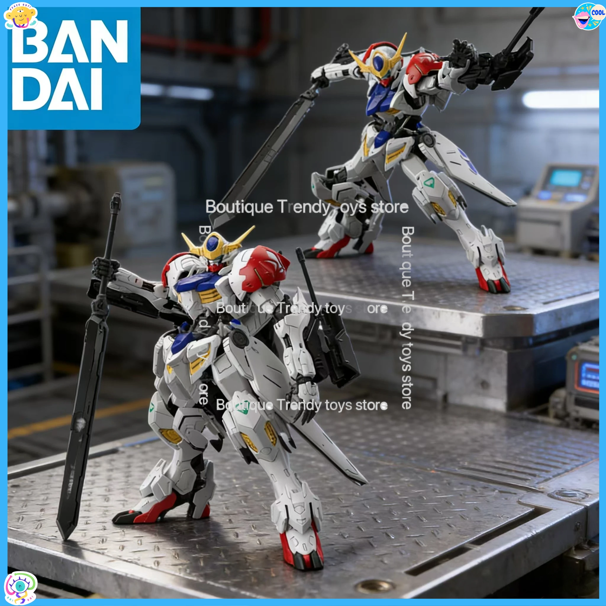 In Stock BANDAI Original Box MG 1/100 GUNDAM BARBATOS LUPUS Action Figure Model Toy Gift for Kid Foam Box Packaging
In Stock BANDAI Original Box MG 1/100 GUNDAM BARBATOS LUPUS Action Figure Model Toy Gift for Kid Foam Box Packaging