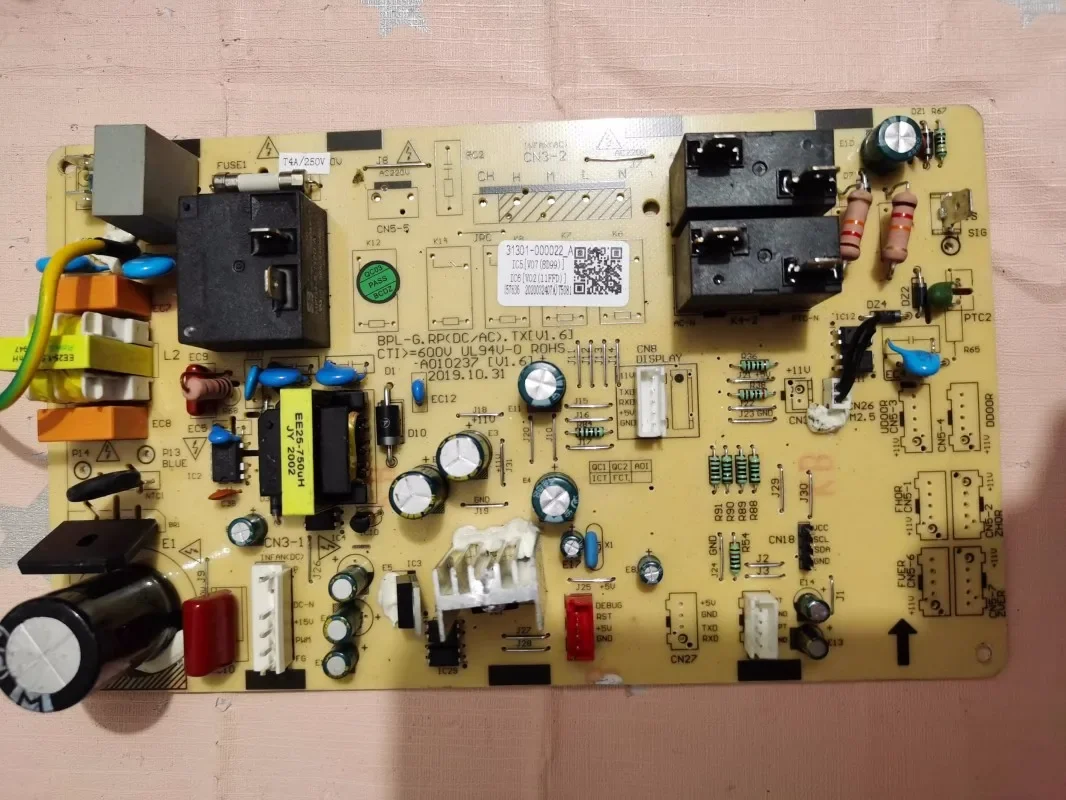 for TCL air conditioning accessories motherboard BPL-G.RP (DC/AC). TX (V1.6) A010237 circuit board
for TCL air conditioning accessories motherboard BPL-G.RP (DC/AC). TX (V1.6) A010237 circuit board