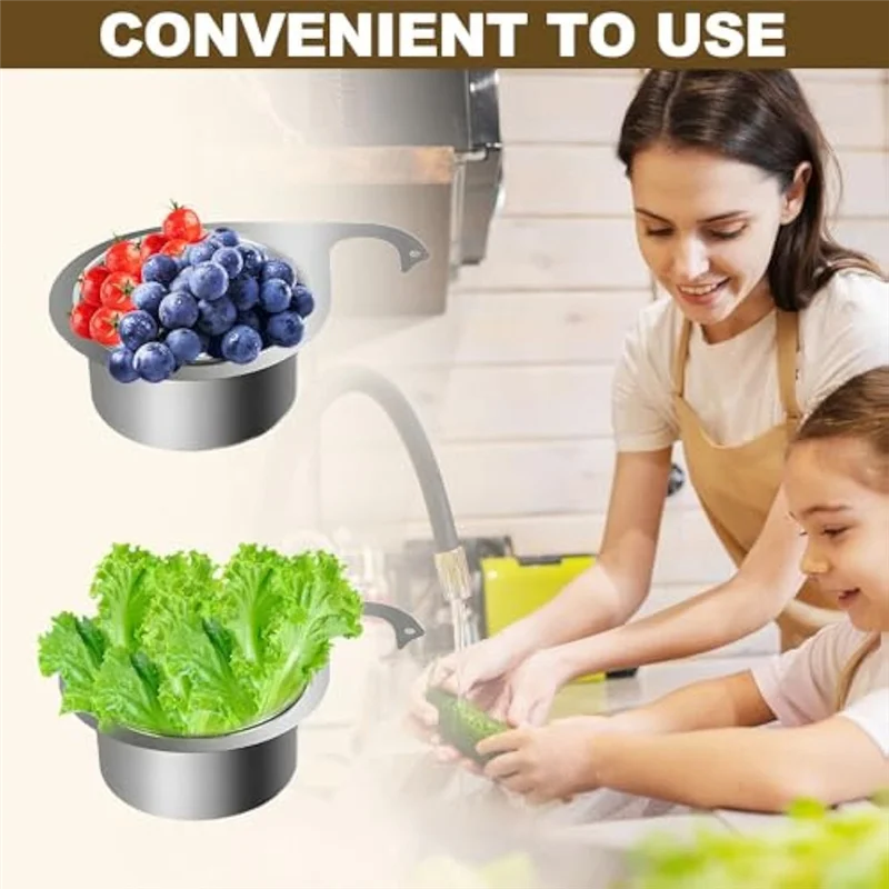 YLS-Stainless Steel Drain Basket For Kitchen Sink Model Multifunctional Sink Drain Basket Easy To Filter Kitchen Waste
YLS-Stainless Steel Drain Basket For Kitchen Sink Model Multifunctional Sink Drain Basket Easy To Filter Kitchen Waste