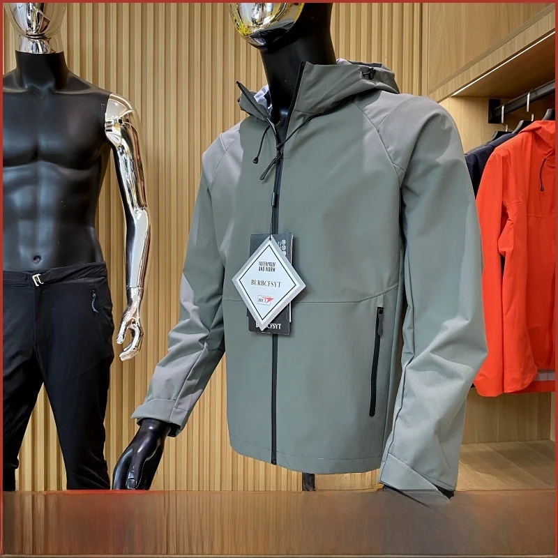 Высокопроизводительное мужское тонкое ветрозащитное водонепроницаемое походное пальто с капюшоном для альпинизма на открытом воздухе, весна-осень
Высокопроизводительное мужское тонкое ветрозащитное водонепроницаемое походное пальто с капюшоном для альпинизма на открытом воздухе, весна-осень