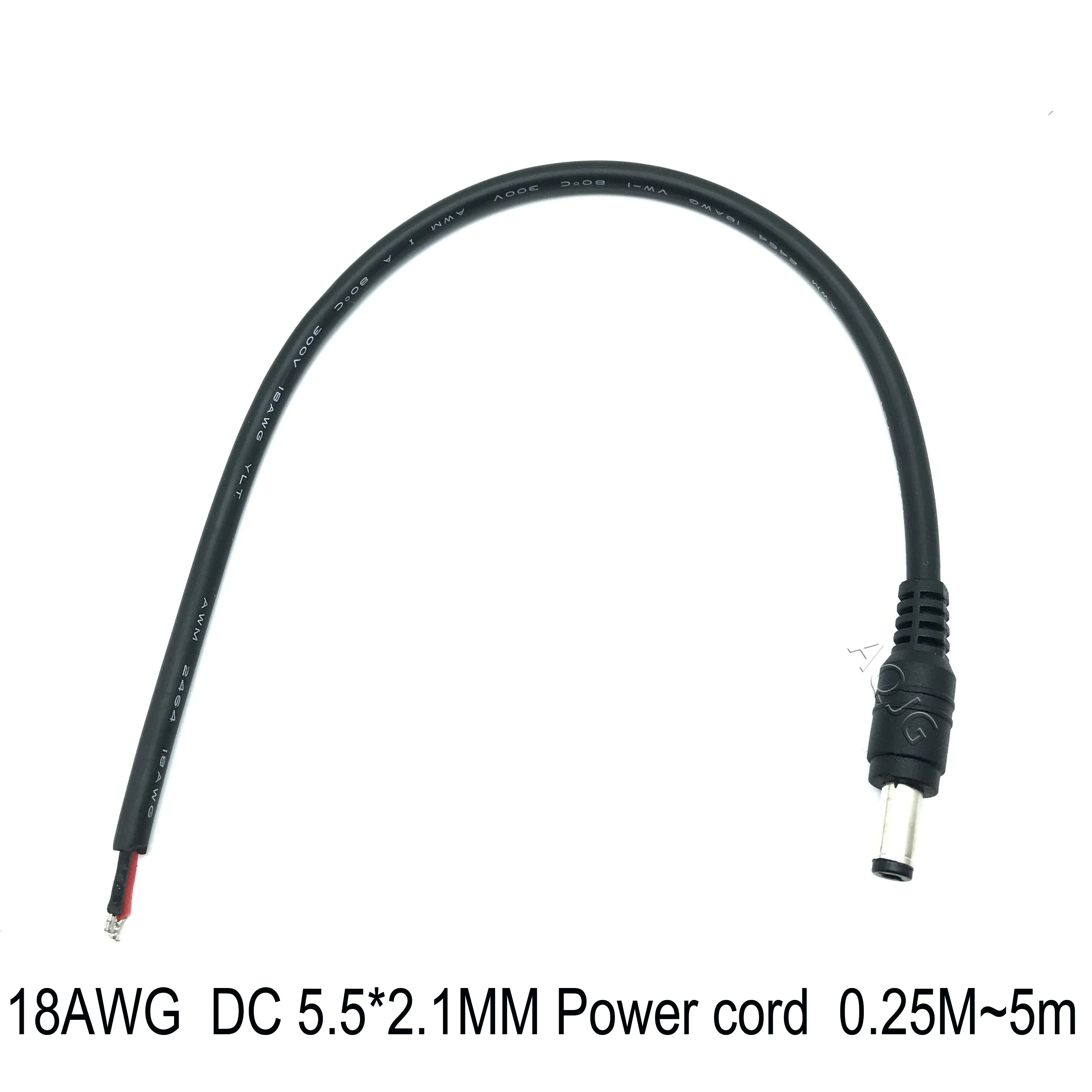 18AWG DC 5,5*2,1 мм штекер-гнездо, шнур питания с одним штекером 12 В 8 А, все медные толстые провода для монитора, выходной световой полосы, кабель 0,25 м до 5 м
18AWG DC 5,5*2,1 мм штекер-гнездо, шнур питания с одним штекером 12 В 8 А, все медные толстые провода для монитора, выходной световой полосы, кабель 0,25 м до 5 м