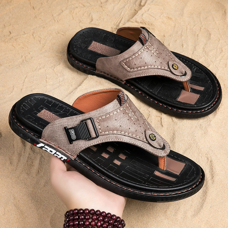 Minimalist Men Beach Slippers Smooth Soft Sole Anti-slip Flip Flops Lightweight Thong Shoes For Home Shower Seaside Travel
Minimalist Men Beach Slippers Smooth Soft Sole Anti-slip Flip Flops Lightweight Thong Shoes For Home Shower Seaside Travel