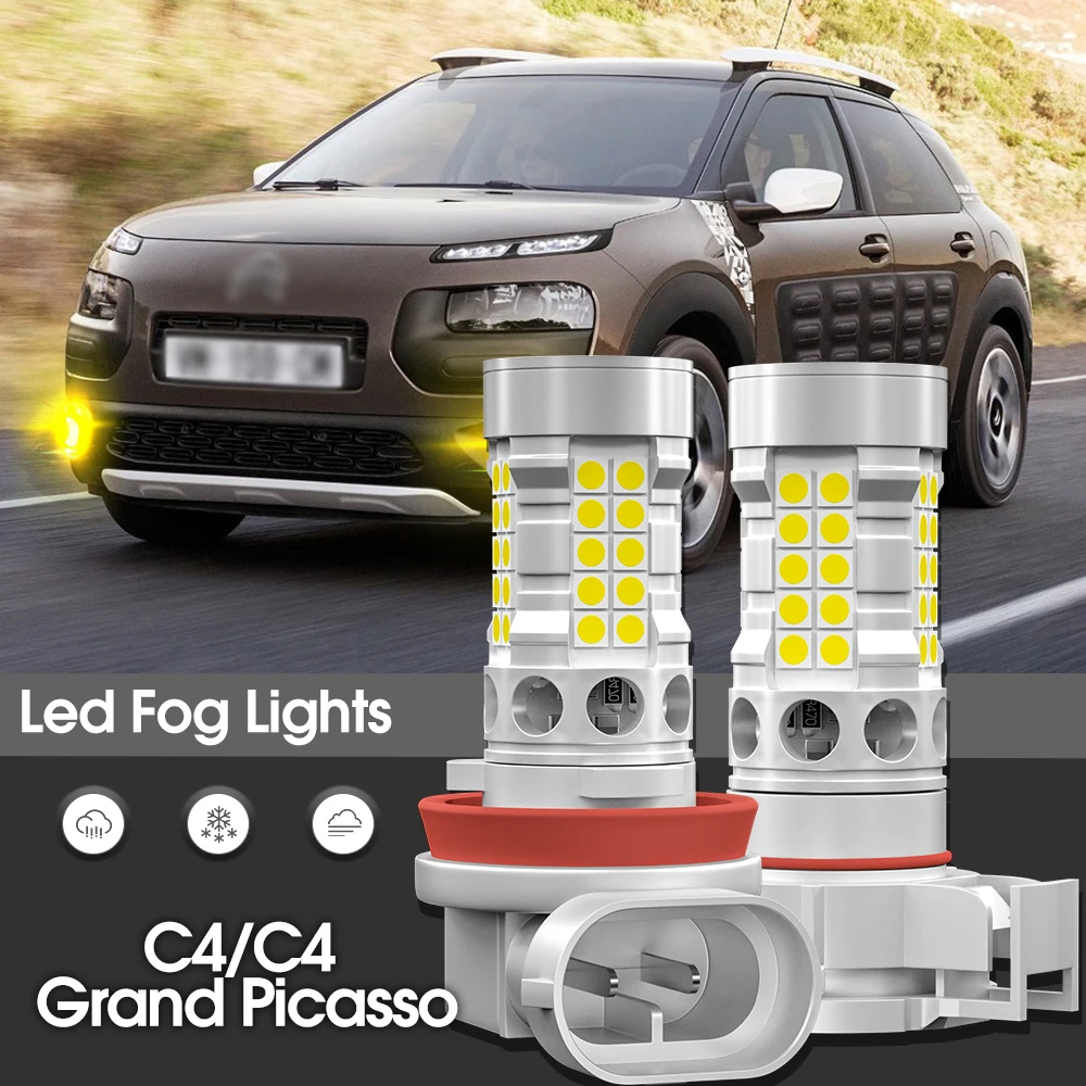 Светодиодные противотуманные фары Canbus, 2 шт., аксессуары для Citroen C4 Aircross Cactus Grand Picasso 2009 2010 2011 2012 2013 2014 2015
Светодиодные противотуманные фары Canbus, 2 шт., аксессуары для Citroen C4 Aircross Cactus Grand Picasso 2009 2010 2011 2012 2013 2014 2015