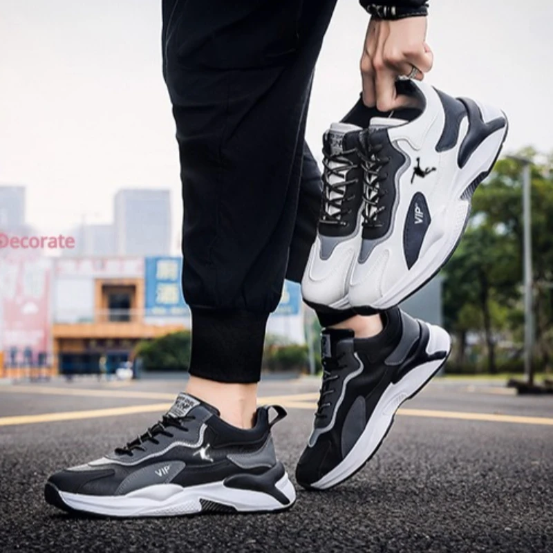 Men's Large-sized Spring and Autumn Soft-soled Thick-soled Height-increasing Elastic Breathable Outdoor Fitness Jogging Shoes
Men's Large-sized Spring and Autumn Soft-soled Thick-soled Height-increasing Elastic Breathable Outdoor Fitness Jogging Shoes