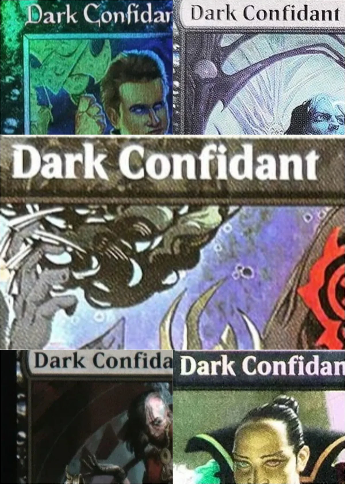 Holo/Foil "Dark Confidant" TCG Magical Proxy Black Top Quality Proxy Playing Cards Gathering Board Game Trading Cards
Holo/Foil "Dark Confidant" TCG Magical Proxy Black Top Quality Proxy Playing Cards Gathering Board Game Trading Cards