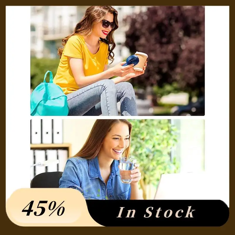 2 Pack Handheld Fan Rechargeable Mini Fan Personal Fan With 3 Speeds Fan For Home, Office, Travel
2 Pack Handheld Fan Rechargeable Mini Fan Personal Fan With 3 Speeds Fan For Home, Office, Travel