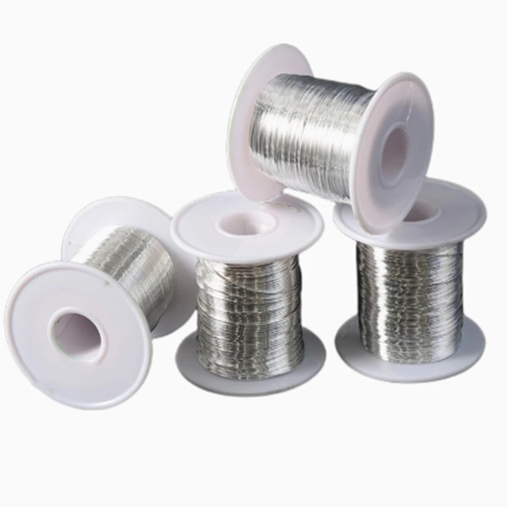 Bonde Silver Wire 99 Pure Bonding 100m 200m Ultra-fine 0.05mm Silver Cable Electronic Welding Led Packaging Research Wire
Bonde Silver Wire 99 Pure Bonding 100m 200m Ultra-fine 0.05mm Silver Cable Electronic Welding Led Packaging Research Wire