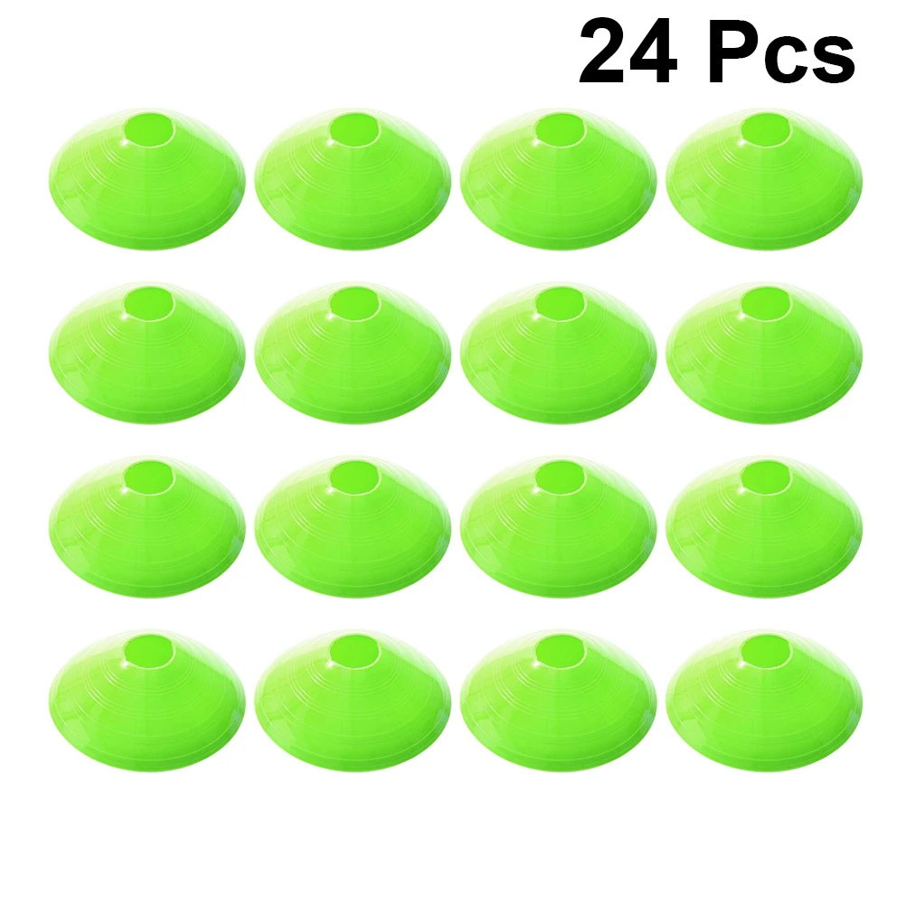 24 Pcs Soccer Training Discs Lightweight Durable Football Marker Trays Practice Equipment Versatile Use
24 Pcs Soccer Training Discs Lightweight Durable Football Marker Trays Practice Equipment Versatile Use