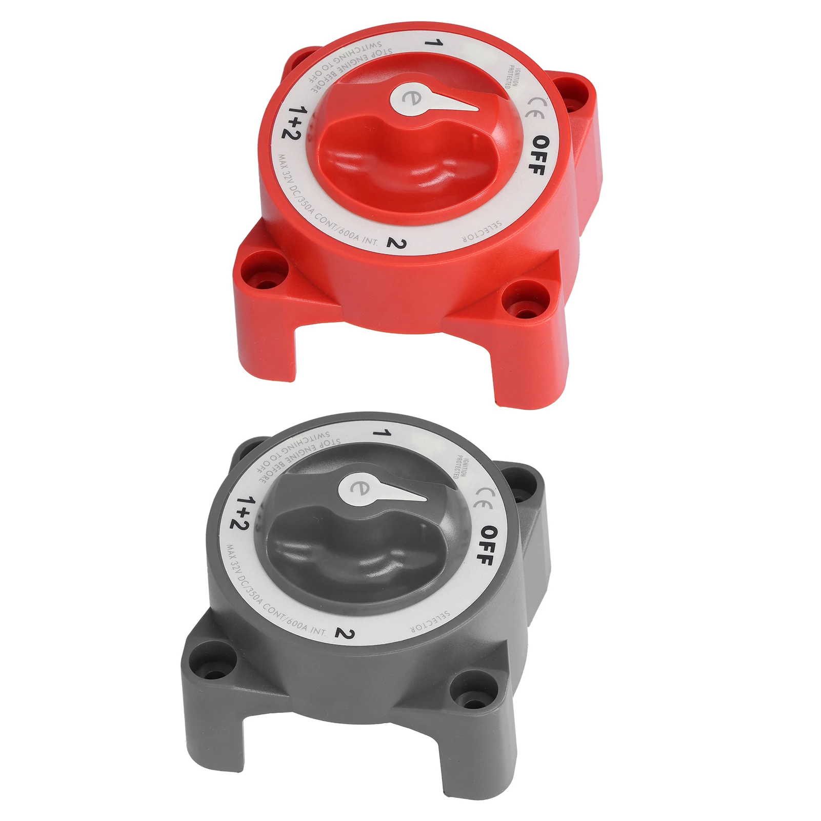 Battery Isolator Switch Isolator Battery 4 Position 3/8in-16 Terminal IP66 Waterproof for Motorhomes 32V 350A Switch
Battery Isolator Switch Isolator Battery 4 Position 3/8in-16 Terminal IP66 Waterproof for Motorhomes 32V 350A Switch