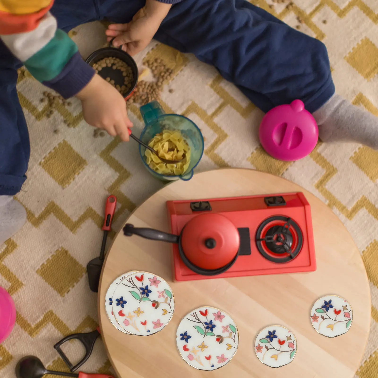 Набор миниатюрной керамической посуды для чайной церемонии, для декора миниатюрного дома, аксессуары для кухни кукольного домика, для ролевых игр, для миниатюрного дома
Набор миниатюрной керамической посуды для чайной церемонии, для декора миниатюрного дома, аксессуары для кухни кукольного домика, для ролевых игр, для миниатюрного дома