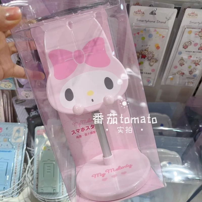 Original Sanrio Kawaii Anime Mobile Phone Holder Base Melody Cinnamoroll Kuromi Cute Cartoon Phone Holder Figures Model Toys
Original Sanrio Kawaii Anime Mobile Phone Holder Base Melody Cinnamoroll Kuromi Cute Cartoon Phone Holder Figures Model Toys