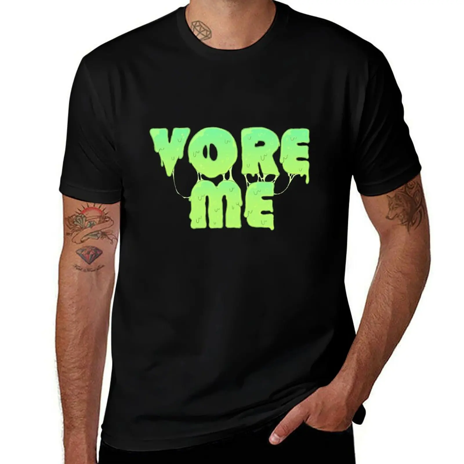 VORE ME - Green T-Shirt t shirt man designer graphic t shirts for man funny t shirts cotton T-Shirt
VORE ME - Green T-Shirt t shirt man designer graphic t shirts for man funny t shirts cotton T-Shirt