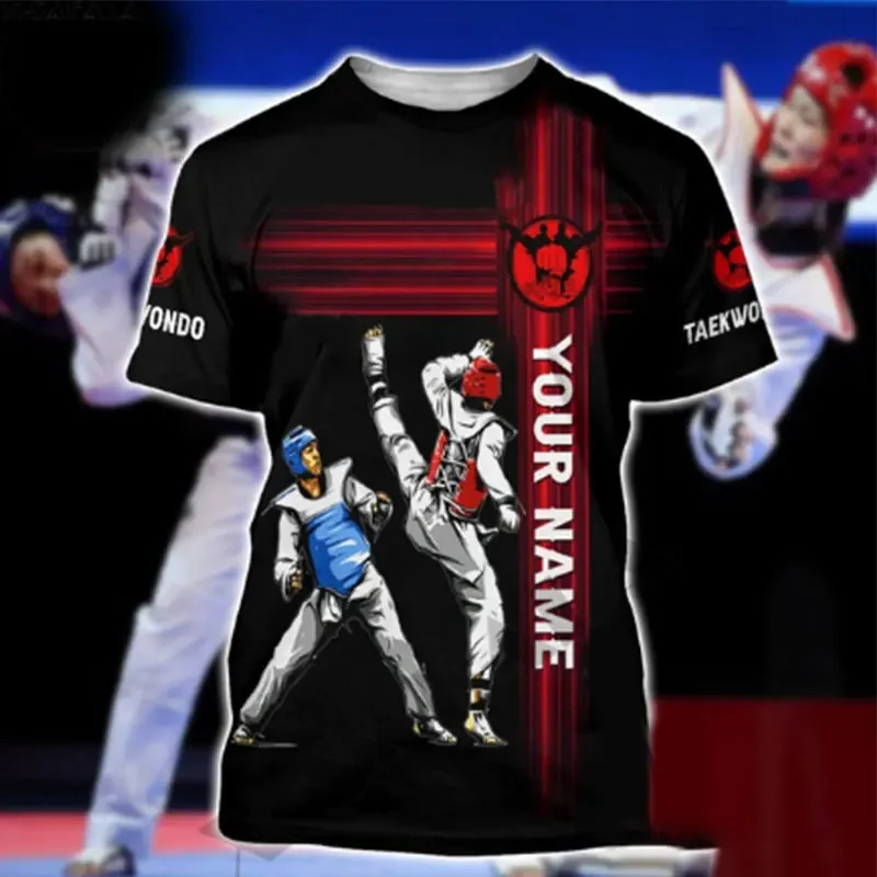 Wrestling Taekwondo 3D Printing Plus-size Men's T-shirt Casual Sports Quick Drying Breathable Short Sleeve Street Fitness
Wrestling Taekwondo 3D Printing Plus-size Men's T-shirt Casual Sports Quick Drying Breathable Short Sleeve Street Fitness