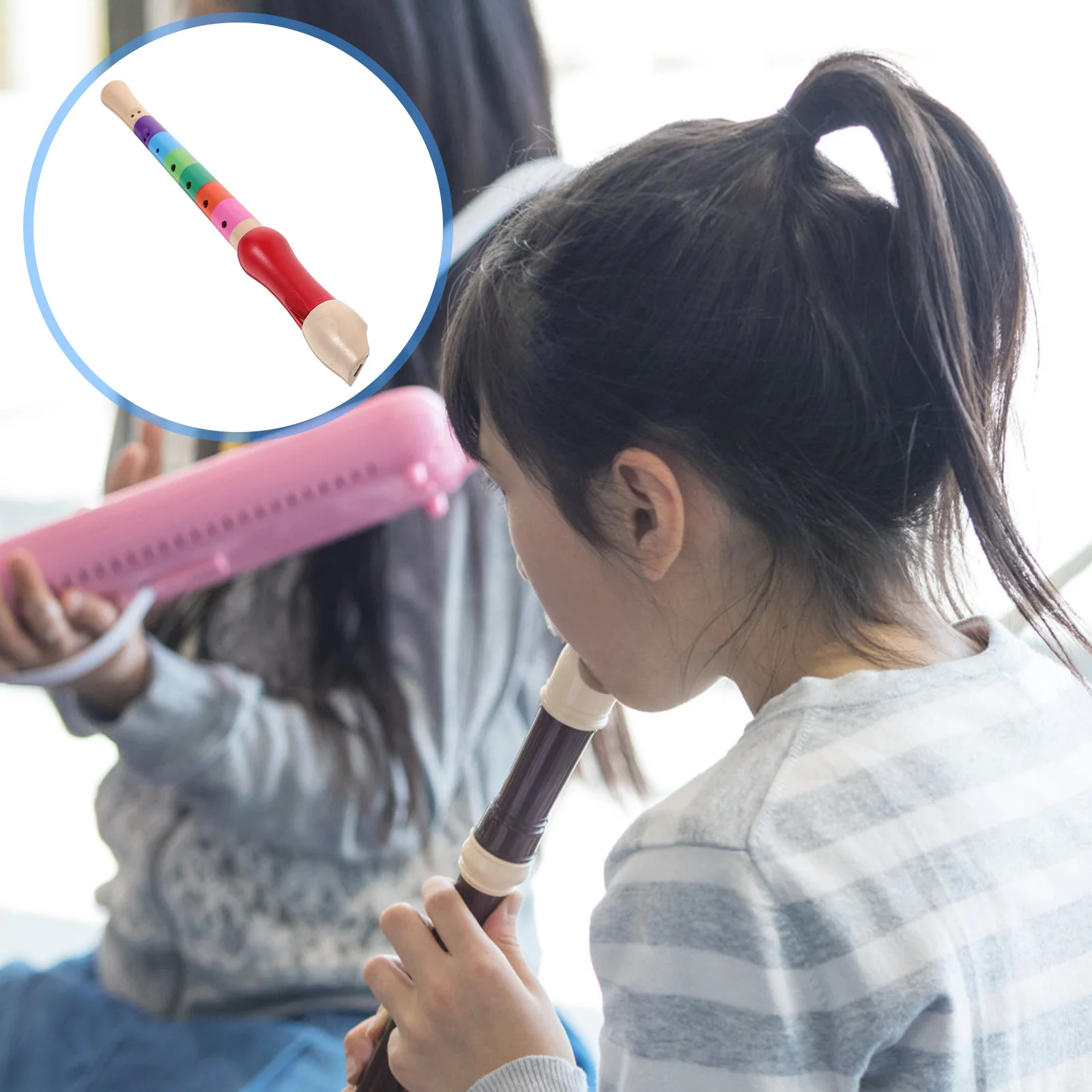 8 Hole Wood Recorder Flute Musical Instrument Kids Soprano Descant Practice Coordination Music Learning
8 Hole Wood Recorder Flute Musical Instrument Kids Soprano Descant Practice Coordination Music Learning