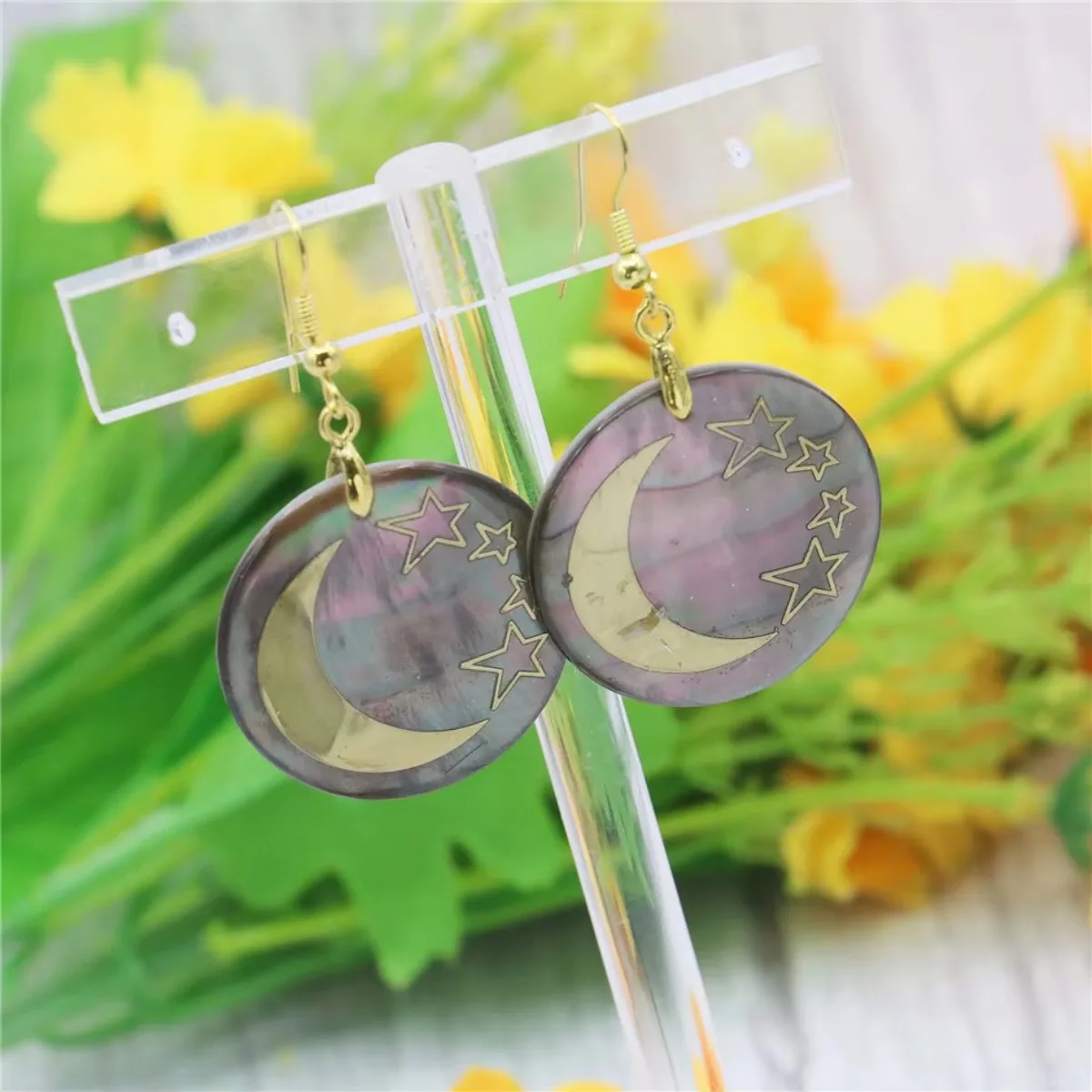 Butterfly Moon Star Flower Round Natural Abalone Shell Drop Earrings Accessory DIY Women Girl Hand Made Jewelry Making Design
Butterfly Moon Star Flower Round Natural Abalone Shell Drop Earrings Accessory DIY Women Girl Hand Made Jewelry Making Design
