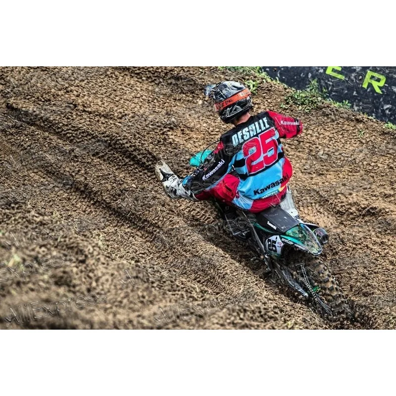 25/26 Kawasaki #25 DESALLE New Motorcycle Riding Suit Men Motocross Jersey Oversized Breathable Quick Drying Sports Long Sleeves
25/26 Kawasaki #25 DESALLE New Motorcycle Riding Suit Men Motocross Jersey Oversized Breathable Quick Drying Sports Long Sleeves