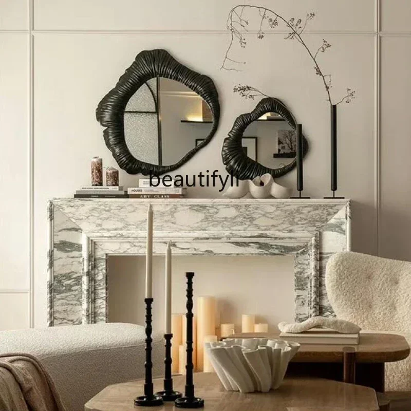 Yy Natural marble fireplace French living room background wall large white stone fireplace decoration 06
Yy Natural marble fireplace French living room background wall large white stone fireplace decoration 06