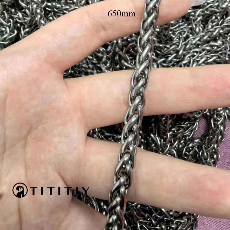 7mm Pure Titanium Retro Dragon Bone Chain Ultra-light Anti-allergic Personalized Necklace for Men Women Hip-hop Versatile 650mm
7mm Pure Titanium Retro Dragon Bone Chain Ultra-light Anti-allergic Personalized Necklace for Men Women Hip-hop Versatile 650mm
