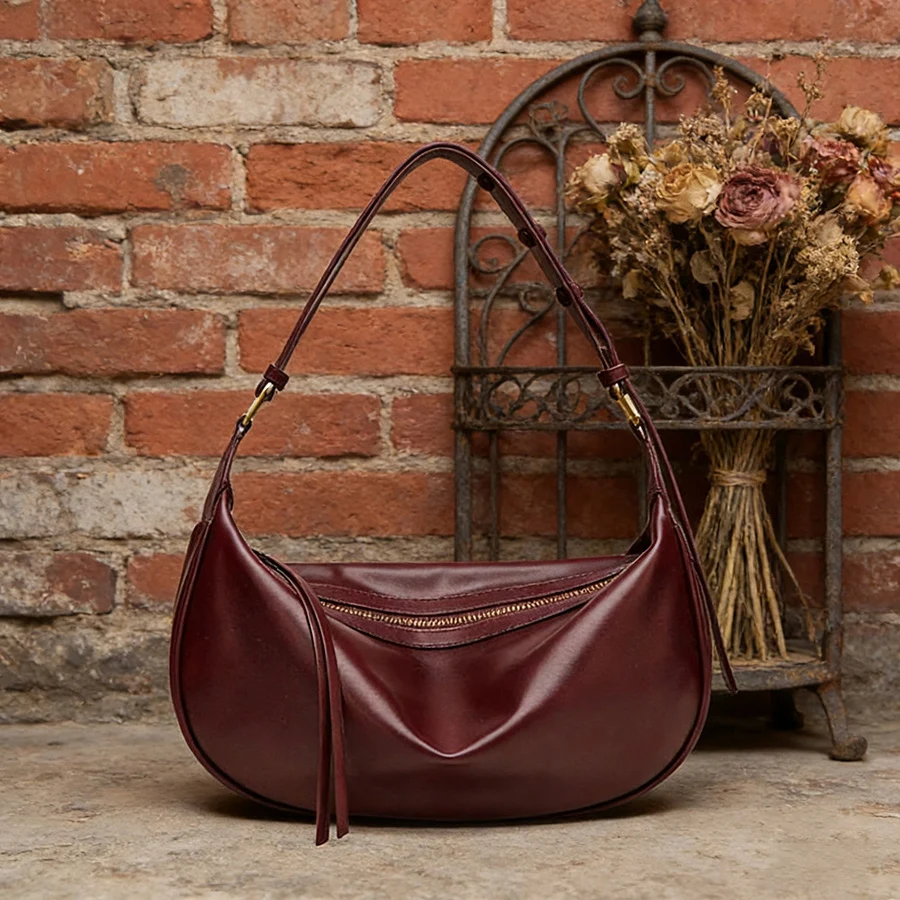 ZA Top-handle Bags,Underarm Bag for Women Luxury Handbags Designer Dumpling Bag,Versatile and Niche Design Top Handle Bag
ZA Top-handle Bags,Underarm Bag for Women Luxury Handbags Designer Dumpling Bag,Versatile and Niche Design Top Handle Bag