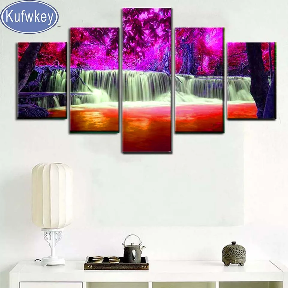 Red Tree Waterfall Diamond Painting 5 Panel Cross Stitch Kits Rhinestones Picture,Full Diamond Mosaic Embroidery Landscape Decor
Red Tree Waterfall Diamond Painting 5 Panel Cross Stitch Kits Rhinestones Picture,Full Diamond Mosaic Embroidery Landscape Decor
