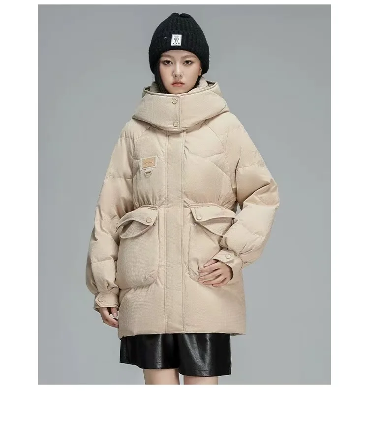 Down Jacket Women's Rich Grid Contrasting Color Splicing Korean Version Women's Winter Removable Hat Thickened Warm Jacket
Down Jacket Women's Rich Grid Contrasting Color Splicing Korean Version Women's Winter Removable Hat Thickened Warm Jacket