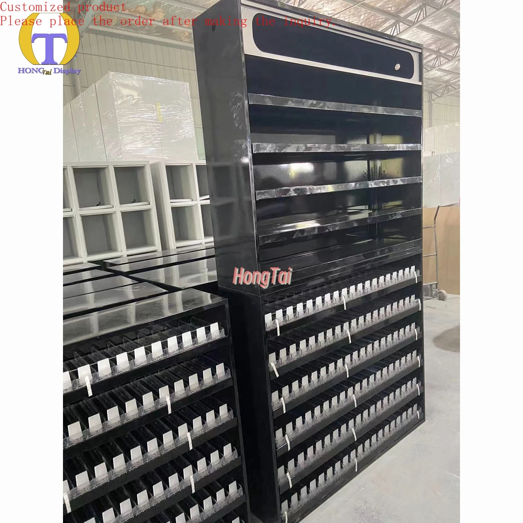 Custom.90-Day Window Period LED-Lit Aluminum Cigarette Metal Showcase with Pusher Retail Store Tobacco Shop Display Stand
Custom.90-Day Window Period LED-Lit Aluminum Cigarette Metal Showcase with Pusher Retail Store Tobacco Shop Display Stand