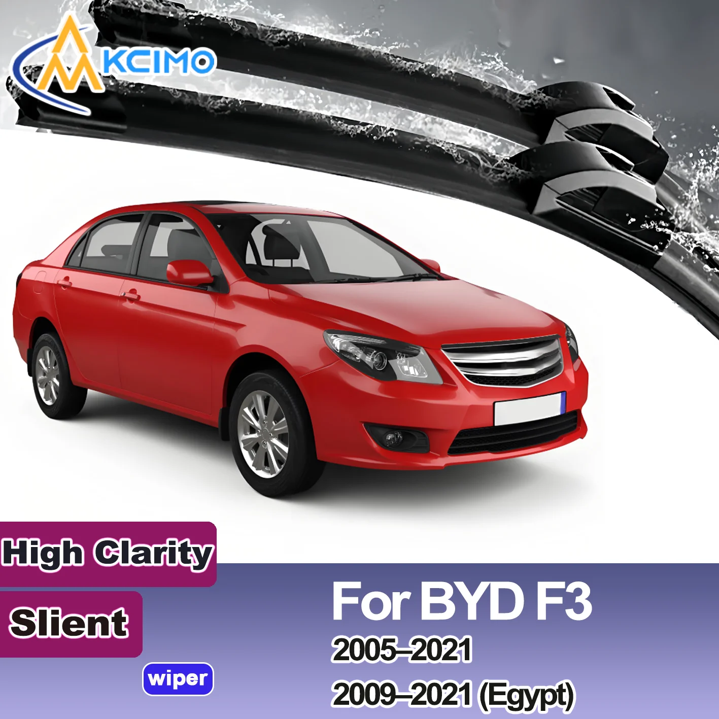 2PCS New Wiper Blades for BYD F3 2005-2021 2009-2021 (Egypt) BYD L3 (2010-2015) Front Windshield Auto Wipers Blade Accessories
2PCS New Wiper Blades for BYD F3 2005-2021 2009-2021 (Egypt) BYD L3 (2010-2015) Front Windshield Auto Wipers Blade Accessories