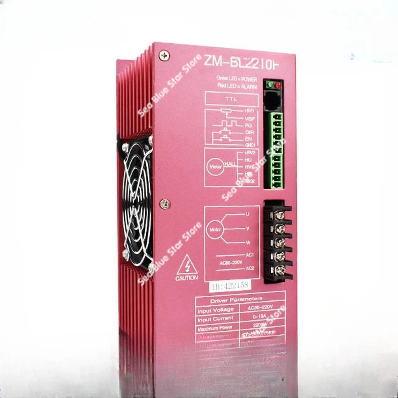 7210A HVDC Brushless Driver 220V With/Without Hall High Current Controller ZM-BL2210F
7210A HVDC Brushless Driver 220V With/Without Hall High Current Controller ZM-BL2210F
