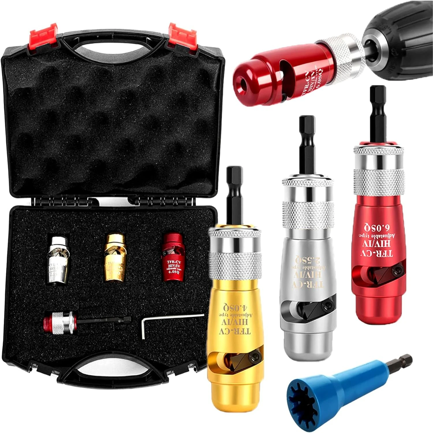 Increase productivity and efficiency with this powerful high-speed automatic cable stripping tool for power drill. Maximize work
Increase productivity and efficiency with this powerful high-speed automatic cable stripping tool for power drill. Maximize work