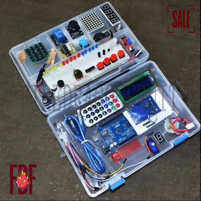 R3 Learning Kit RFID and Stepper Motor Starter Pack Project Storage Box Factory Direct Sale
R3 Learning Kit RFID and Stepper Motor Starter Pack Project Storage Box Factory Direct Sale