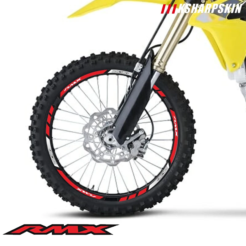 Motorcycle tire inner ring reflective stripe stickers multicolor waterproof decals for Suzuki RMX 450Z
Motorcycle tire inner ring reflective stripe stickers multicolor waterproof decals for Suzuki RMX 450Z