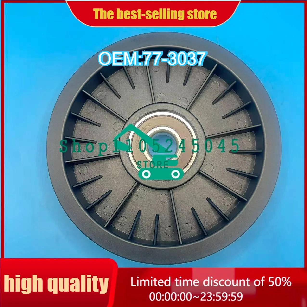 Belt Pulley 77-3037 773037 For Thermo King T-1000 T-1080S T-1090 T-570R T-600R T-680R T-880 TS T-580R T-800
Belt Pulley 77-3037 773037 For Thermo King T-1000 T-1080S T-1090 T-570R T-600R T-680R T-880 TS T-580R T-800