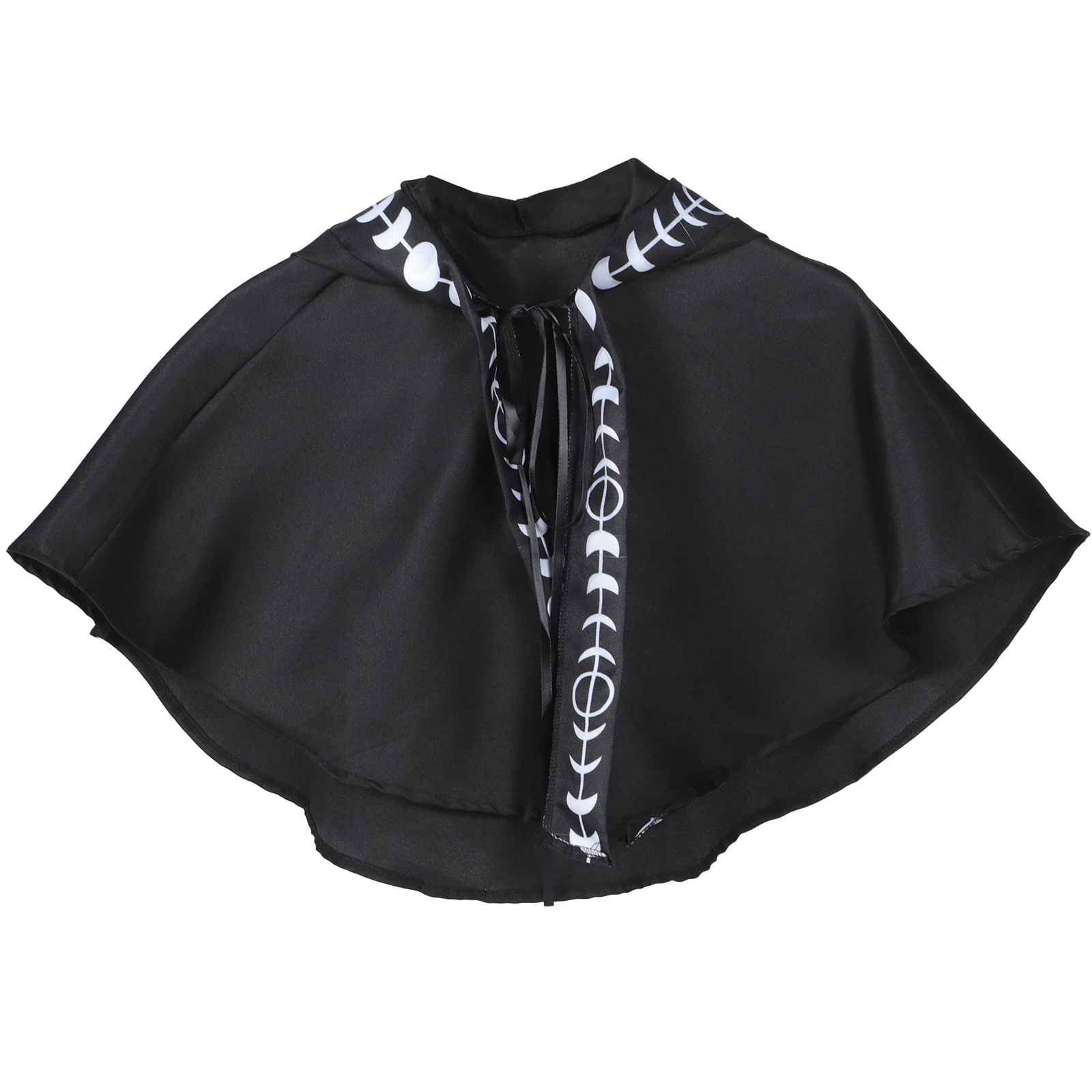 Medieval Retro Cape Cloak Hood Short Hooded Cape for Women Men Party Accessories Black Cosplay Halloween Costume
Medieval Retro Cape Cloak Hood Short Hooded Cape for Women Men Party Accessories Black Cosplay Halloween Costume