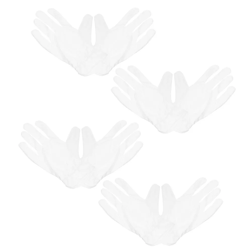4Pairs White Microfiber Anti-Static Jewelry Gloves for Polishing Delicate Items Comfortable Long-Wear Hand Protector
4Pairs White Microfiber Anti-Static Jewelry Gloves for Polishing Delicate Items Comfortable Long-Wear Hand Protector