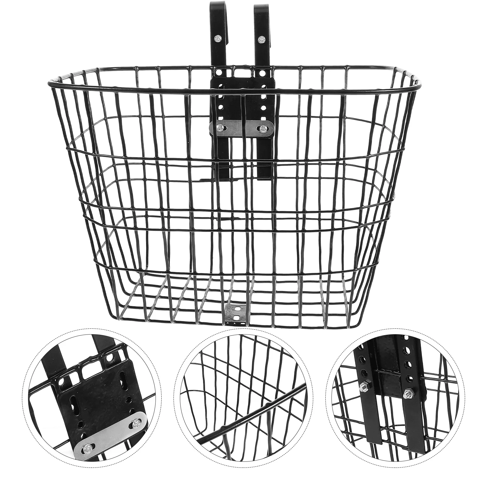 Bike Frame Front Rack Basket Part Bikes Metal Container Bicycles Fittings Detachable
Bike Frame Front Rack Basket Part Bikes Metal Container Bicycles Fittings Detachable