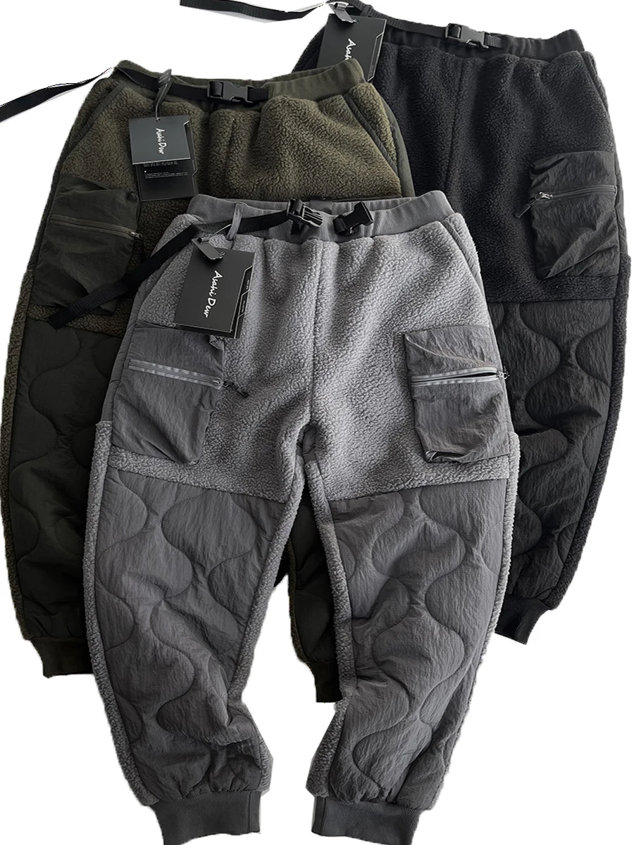 Мужские свободные брюки-карго на флисовой подкладке, теплые осенне-зимние брюки для активного отдыха, из полиэфирного волокна, без эластана
Мужские свободные брюки-карго на флисовой подкладке, теплые осенне-зимние брюки для активного отдыха, из полиэфирного волокна, без эластана