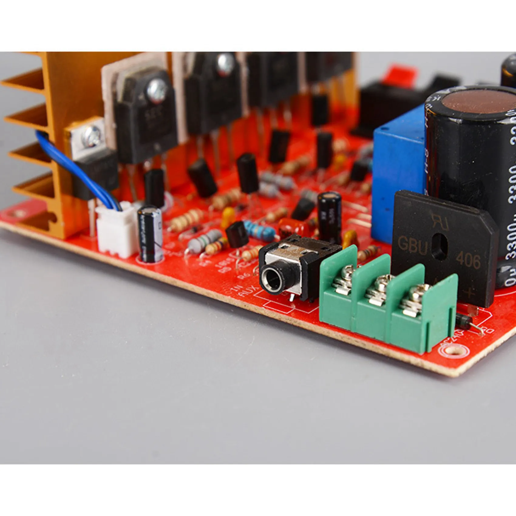 ABKQ-2X Power Amplifier Audio Board 180W+180W 2.0 Channel FET Speaker Amplifier Sound Preamplifier Dual AC18V-26V With Fan
ABKQ-2X Power Amplifier Audio Board 180W+180W 2.0 Channel FET Speaker Amplifier Sound Preamplifier Dual AC18V-26V With Fan
