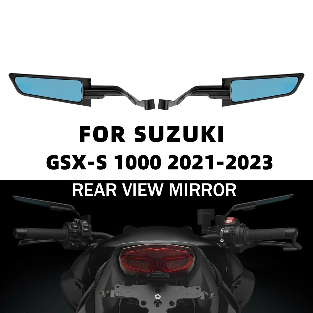 Motorcycle Black Wing Rearview Mirror Adjustable Modification For Suzuki GSX-S 1000 2021-2023
Motorcycle Black Wing Rearview Mirror Adjustable Modification For Suzuki GSX-S 1000 2021-2023