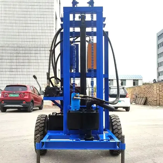 Customized High Efficiency Water Well Drilling Rig Mobile Flexible Hydraulic Borehole Machine 25HP 28HP 30HP Up To 180m
Customized High Efficiency Water Well Drilling Rig Mobile Flexible Hydraulic Borehole Machine 25HP 28HP 30HP Up To 180m