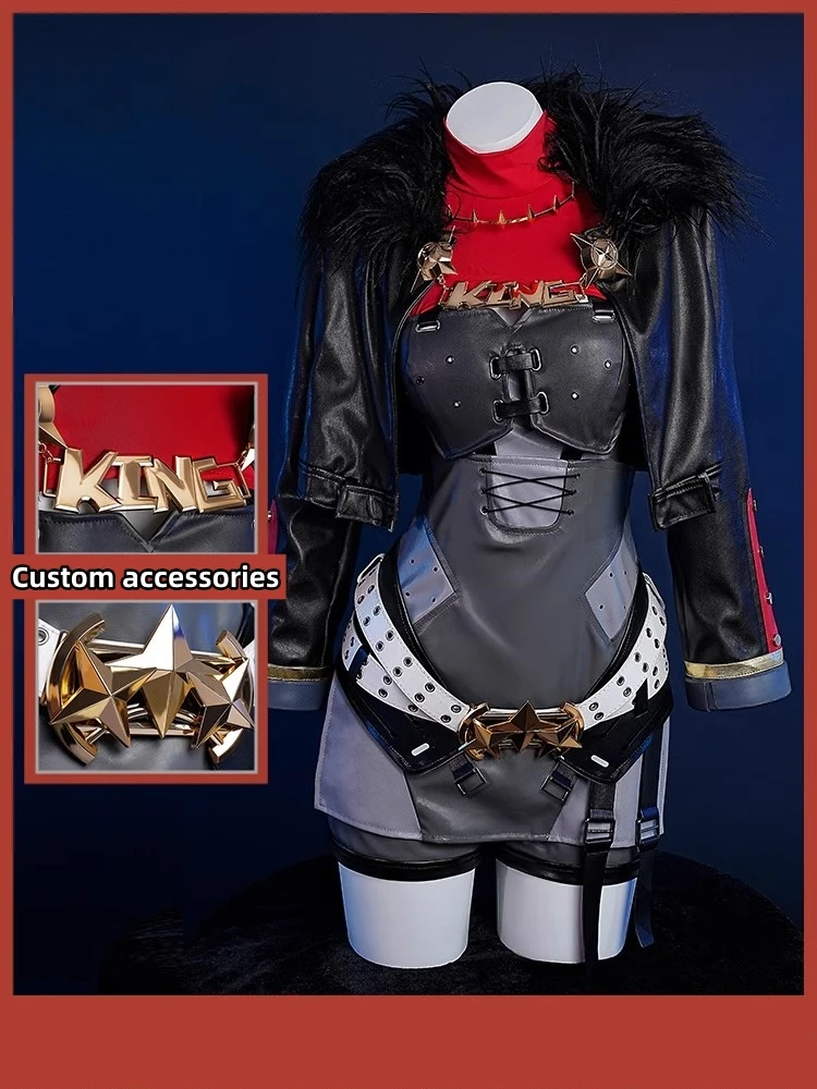 Zenless Zone Zero Caesar King Косплей Костюм Игра ZZZ Кожаная Униформа Платье Парик Хэллоуин Карнавальная Вечеринка Ролевые Игры Наряды
Zenless Zone Zero Caesar King Косплей Костюм Игра ZZZ Кожаная Униформа Платье Парик Хэллоуин Карнавальная Вечеринка Ролевые Игры Наряды