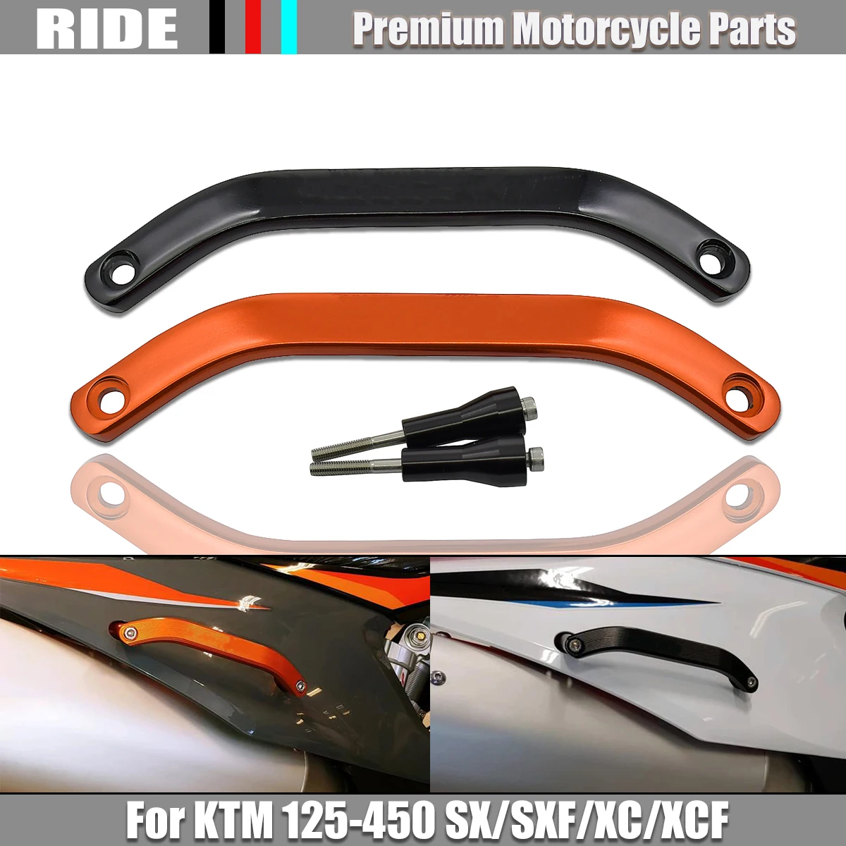 Motorcycle CNC Rear Grab Handle For KTM 125 200 250 300 350 400 450 For KTM 125 200 250 300 350 400 450 Accessories Handrail L
Motorcycle CNC Rear Grab Handle For KTM 125 200 250 300 350 400 450 For KTM 125 200 250 300 350 400 450 Accessories Handrail L
