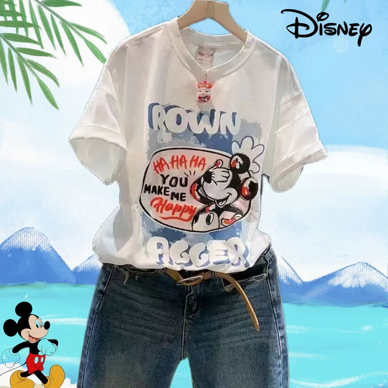 Disney series cute Mickey children's new summer fashion casual breathable cartoon print pattern soft short sleeve t-shirt top
Disney series cute Mickey children's new summer fashion casual breathable cartoon print pattern soft short sleeve t-shirt top