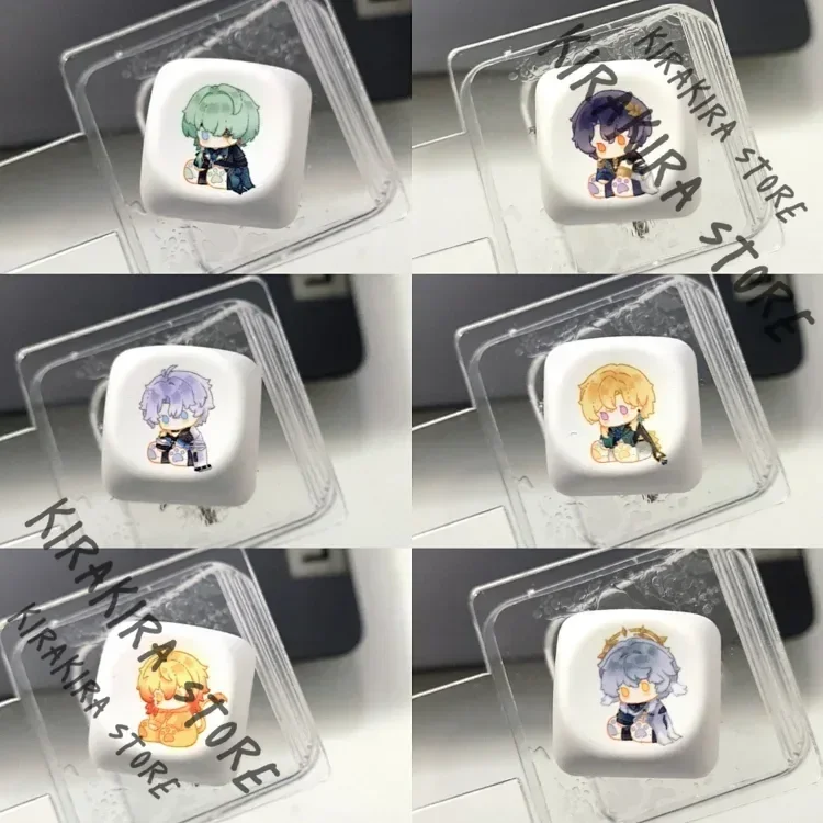 Honkai: Star Rail Mydei Anaxa Jing Yuan Blade Sunday Aventurine Dr. Ratio MOA Small Keycap Anime Cosplay Fangoods Ornaments
Honkai: Star Rail Mydei Anaxa Jing Yuan Blade Sunday Aventurine Dr. Ratio MOA Small Keycap Anime Cosplay Fangoods Ornaments