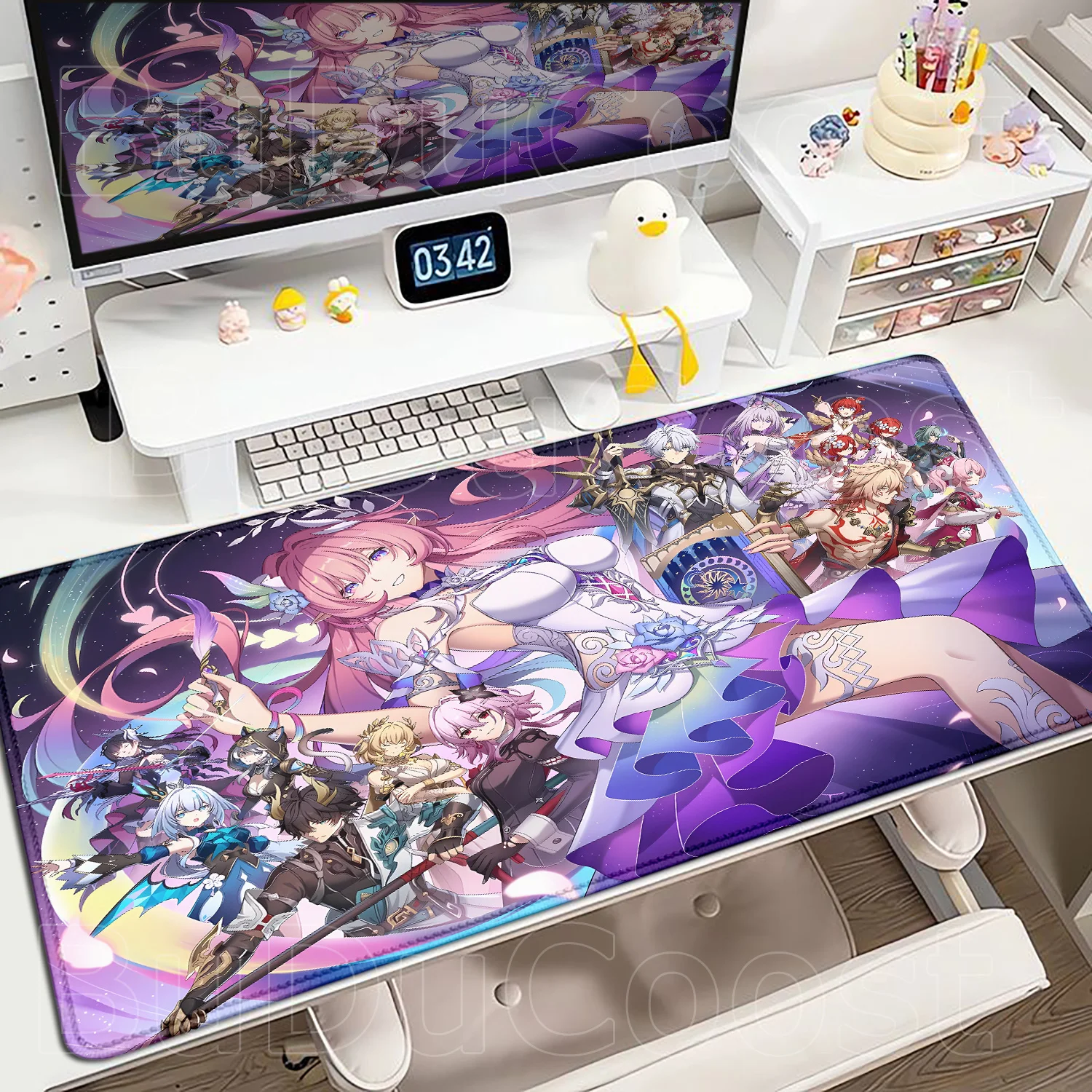 Honkai Star Rail Dan Heng Mouse Pad Evernight Cyrene Keyboard Rug PC Gamer Cabinet Mousepad Laptop Anime Gaming Desk Mat Carpet
Honkai Star Rail Dan Heng Mouse Pad Evernight Cyrene Keyboard Rug PC Gamer Cabinet Mousepad Laptop Anime Gaming Desk Mat Carpet