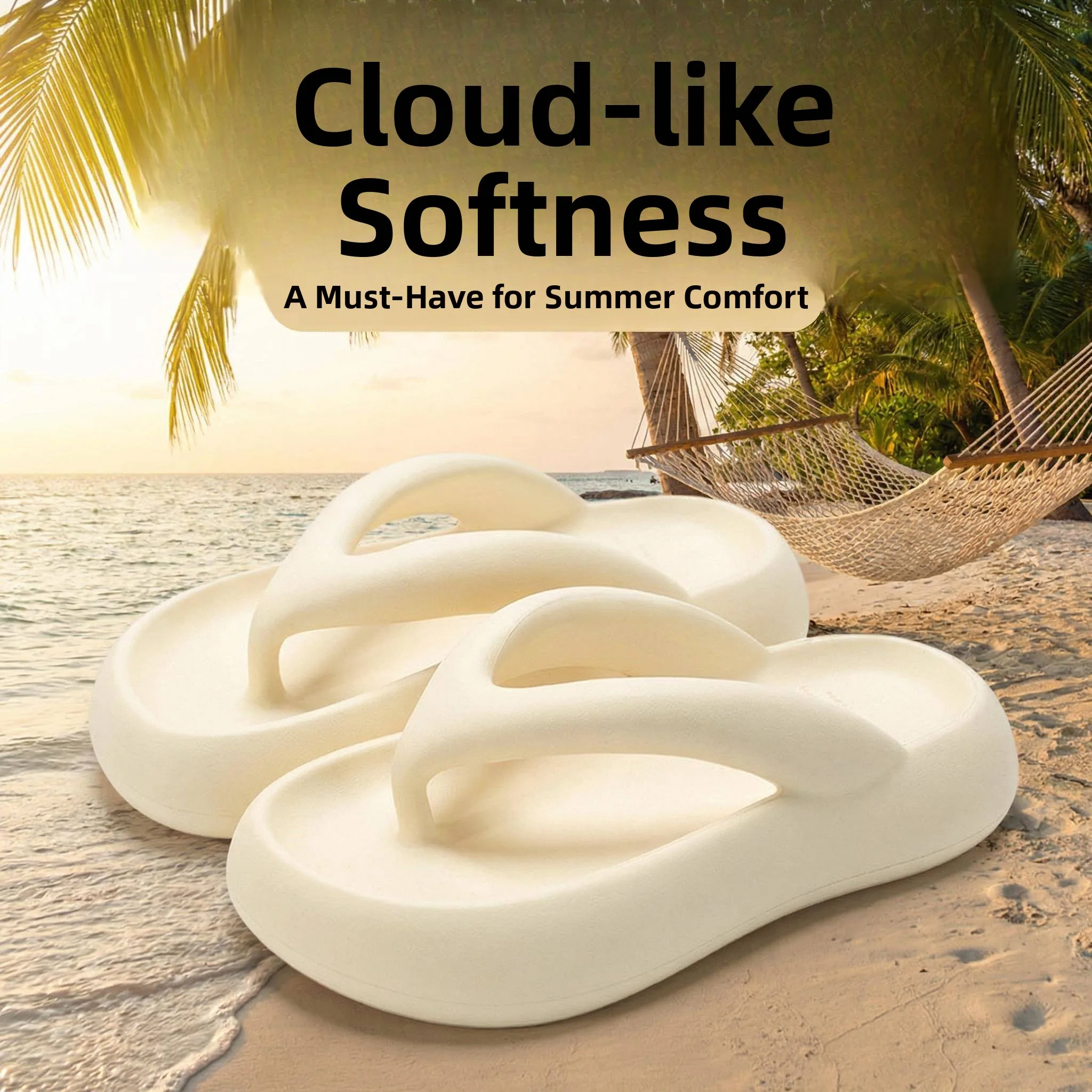 Women's Summer Thick Bottom Heightening Anti-Slip Beach Sandals Indoor Outdoor Wear Comfortable EVA Groping Personals Slippers
Women's Summer Thick Bottom Heightening Anti-Slip Beach Sandals Indoor Outdoor Wear Comfortable EVA Groping Personals Slippers