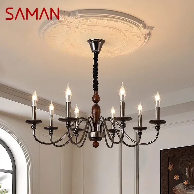 SAMAN Contemporary Pendant Lamp American Creativity Living Room Dining Room Bedroom Hotel Villa Cafe Simple Art Home Chandelier
SAMAN Contemporary Pendant Lamp American Creativity Living Room Dining Room Bedroom Hotel Villa Cafe Simple Art Home Chandelier