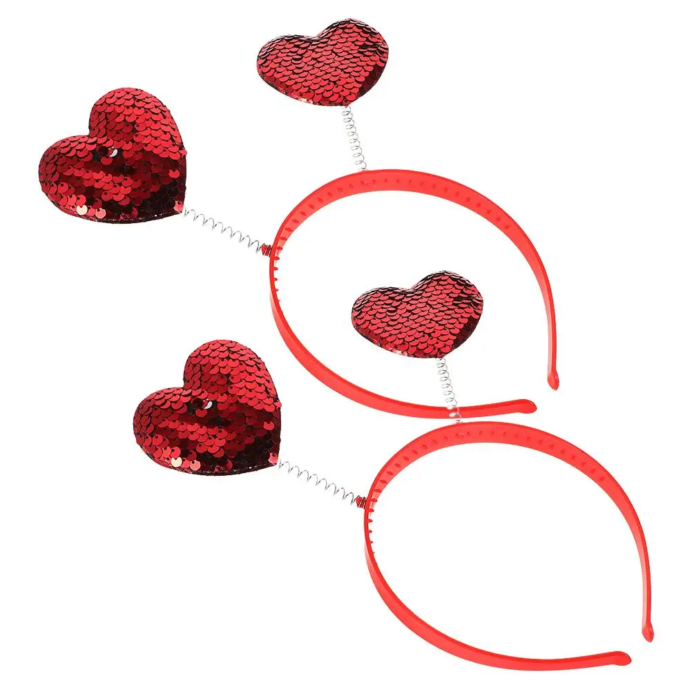 2Pcs Valentine Headbands Sequin Love Design Valentines Day Hair Accessories Hair Accessories Womens Holiday Party Christmas Gift
2Pcs Valentine Headbands Sequin Love Design Valentines Day Hair Accessories Hair Accessories Womens Holiday Party Christmas Gift