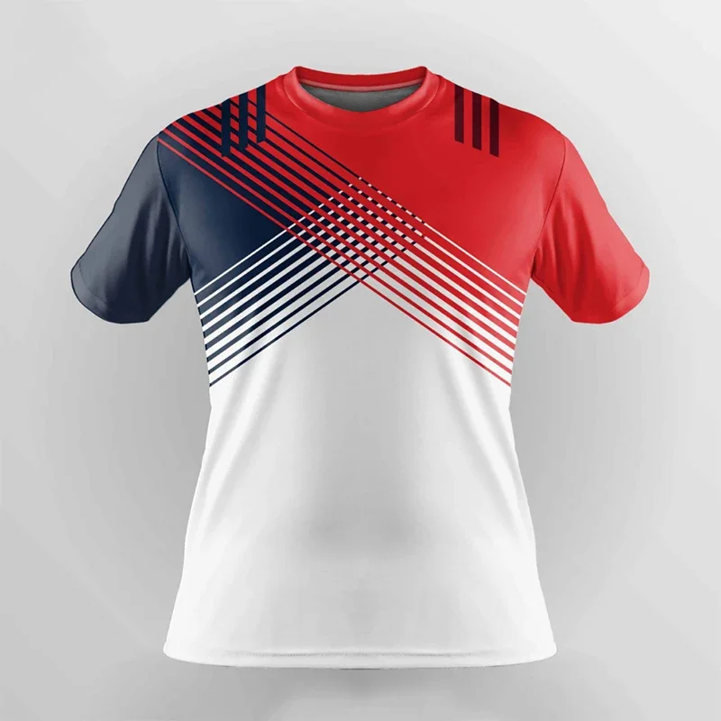 Men's T-Shirt Quick Dry Women's Table Tennis Wear Badminton Training Wear Printed T-Shirts Boys' Breathable Oversized Sportswear
Men's T-Shirt Quick Dry Women's Table Tennis Wear Badminton Training Wear Printed T-Shirts Boys' Breathable Oversized Sportswear